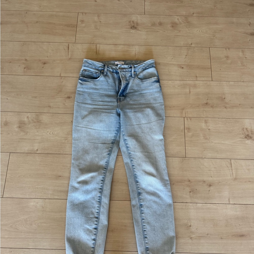 Good American Women's Light Blue Jeans